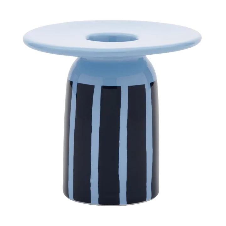 Piccolo candelero - Azul claro-petróleo, 8 cm - Marimekko