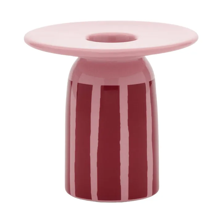 Piccolo candelero - Coral-dark red, 8 cm - Marimekko