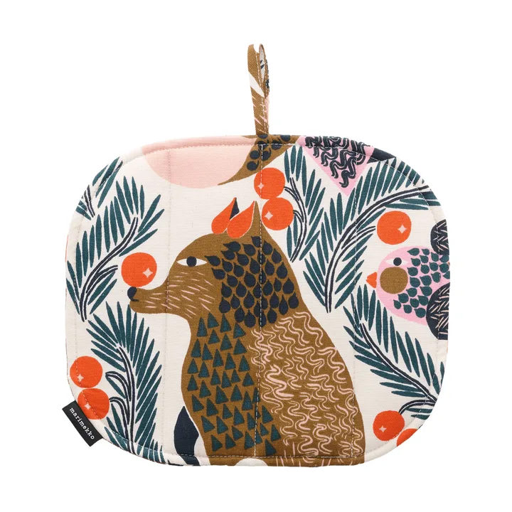 Pieni Ketunmarja manopla para olla - White-multicolor - Marimekko
