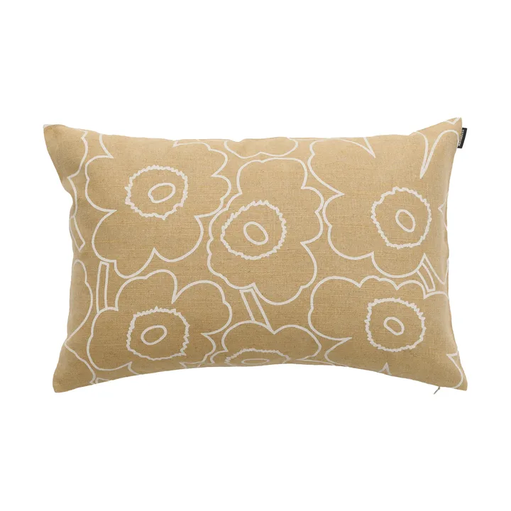 Pieni Piirto Unikko funda de cojín - Straw-off white, 40x60 cm - Marimekko