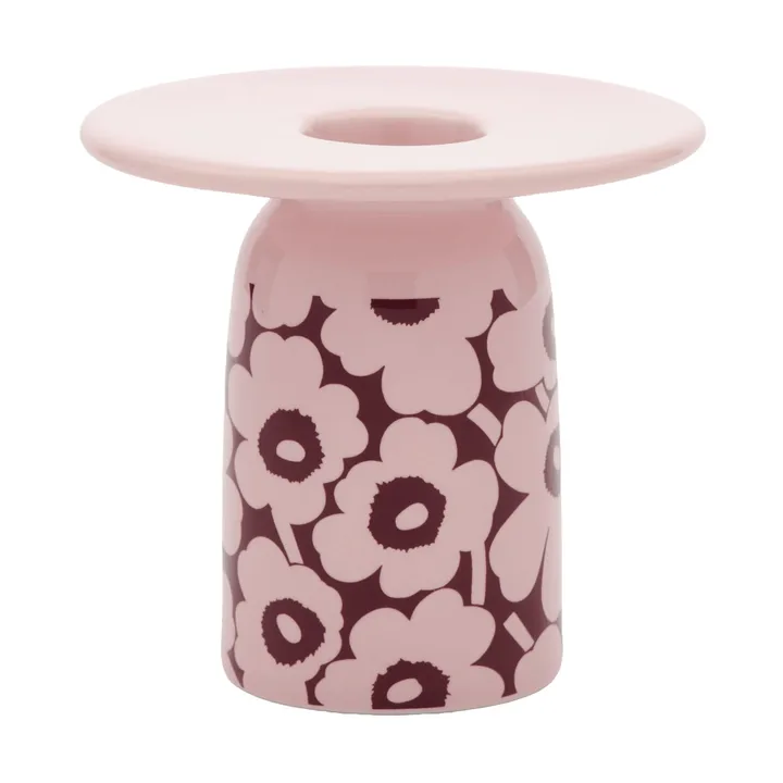 Pikkuinen Unikko candelabro - Rosa-burdeos - Marimekko