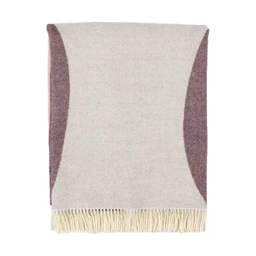 Plaid Sambara 140x180 cm - Off white-red-brown - Marimekko