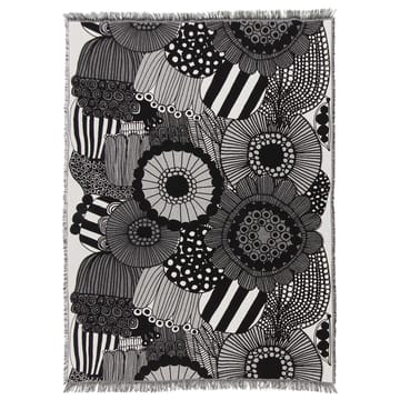 Plaid Siirtolapuutarha 130x180 cm - Off white-negro - Marimekko