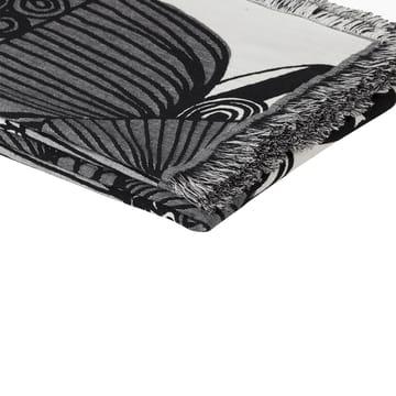 Plaid Siirtolapuutarha 130x180 cm - Off white-negro - Marimekko