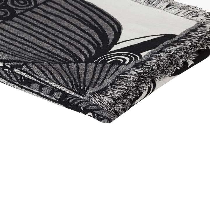 Plaid Siirtolapuutarha 130x180 cm, Off white-negro Marimekko