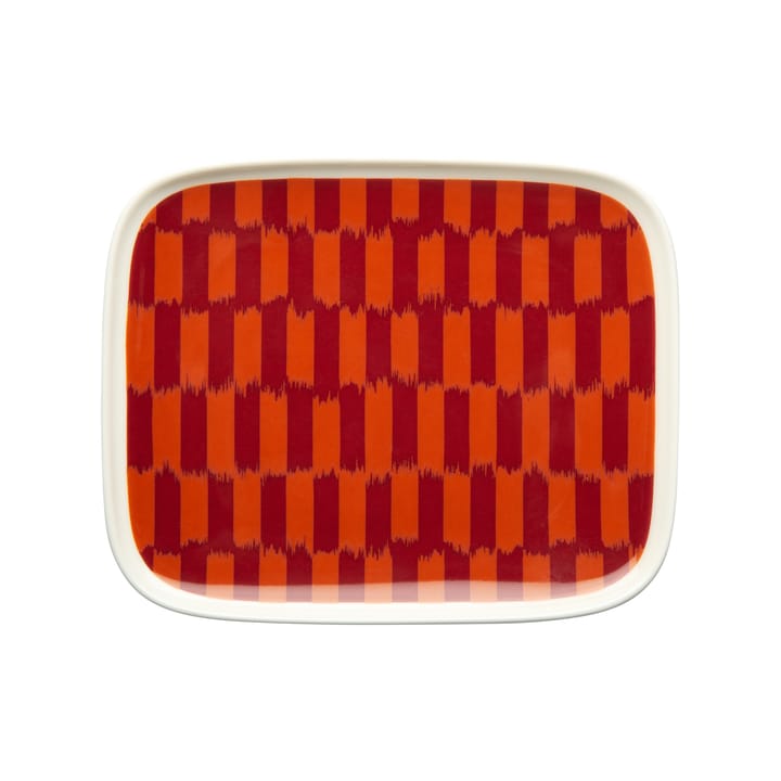 Platillo Piekana 12x15 cm - rojo oscuro-naranja - Marimekko