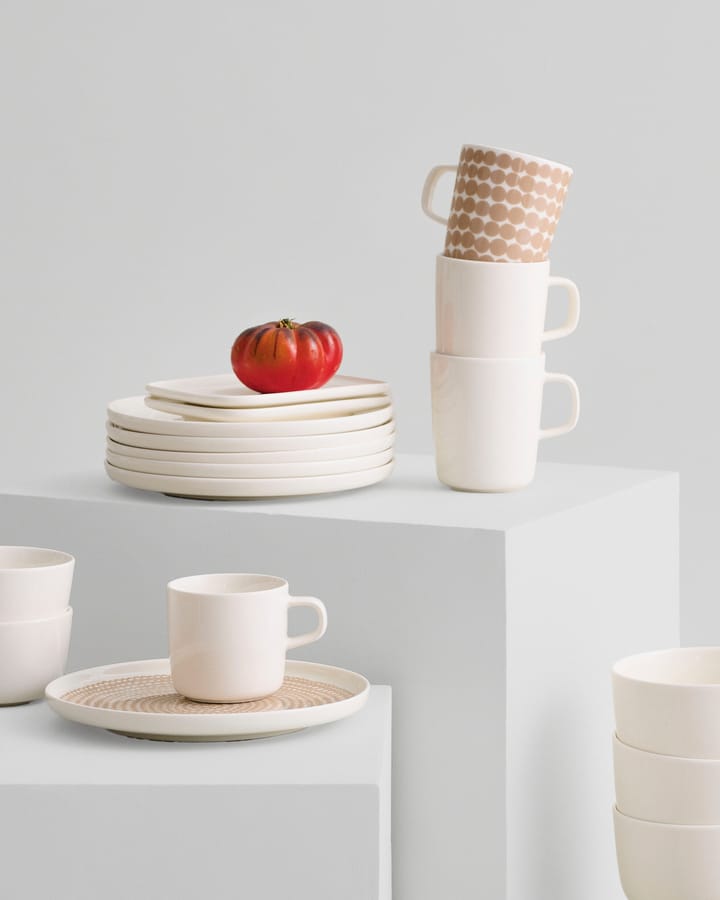 Plato blanco Oiva - 25 cm - Marimekko