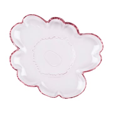 Plato de cristal Unikko 20 cm - Light pink - Marimekko