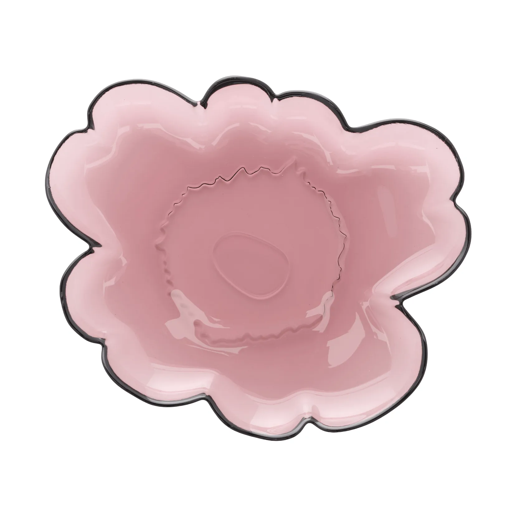 Plato de vidrio Unikko 20 cm, brezo Marimekko
