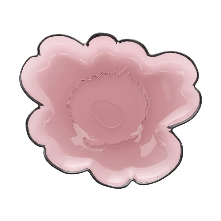 Plato de vidrio Unikko 20 cm - brezo - Marimekko