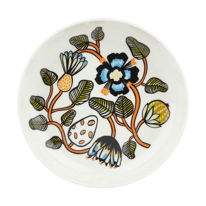 Plato hondo Tiara Ø20,5 cm - Blanco - Marimekko