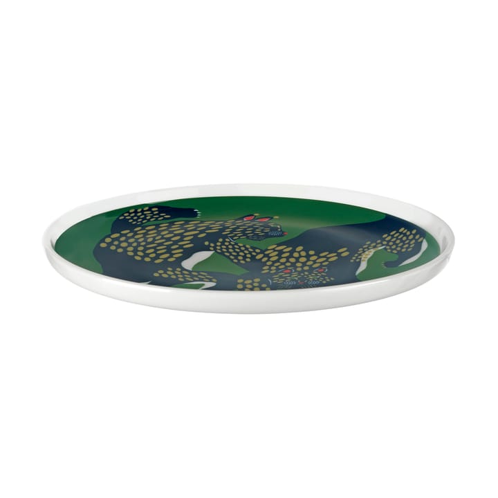 Plato Ilves Ø20 cm, White-green-dark blue Marimekko
