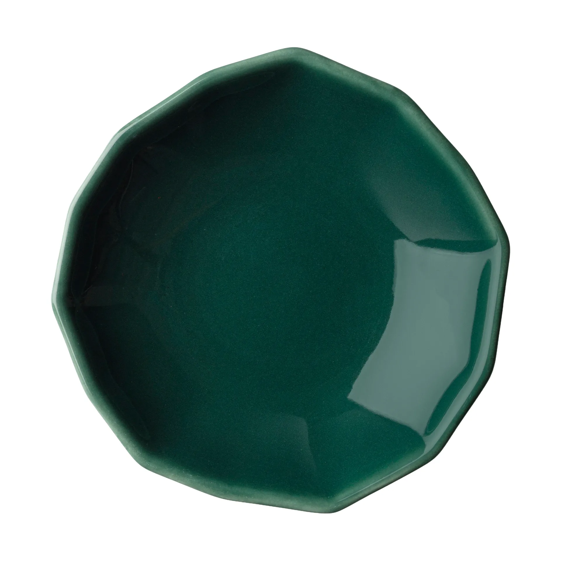 Plato Kivet shape 9 cm, Verde oscuro Marimekko