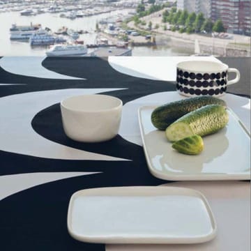 Plato pequeño Oiva, 15x12 cm - blanco - Marimekko