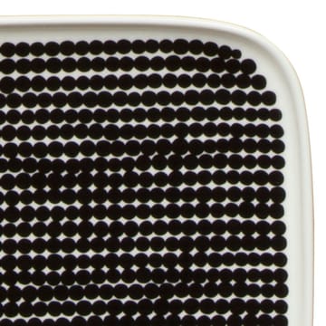 Plato Räsymatto 15x12 cm - negro-blanco - Marimekko