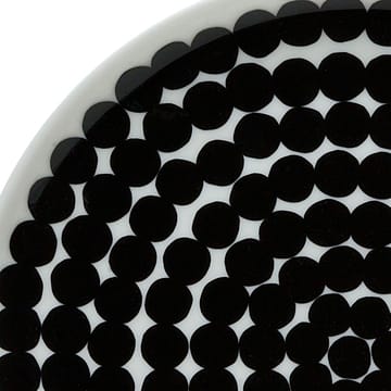 Plato Räsymatto Ø20 cm - negro-blanco - Marimekko