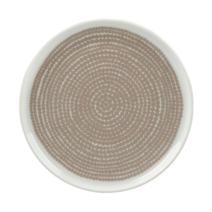 Plato Siirtolapuutarha Ø13,5 cm - White-beige - Marimekko