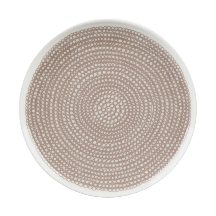 Plato Siirtolapuutarha Ø25 cm - White-beige - Marimekko