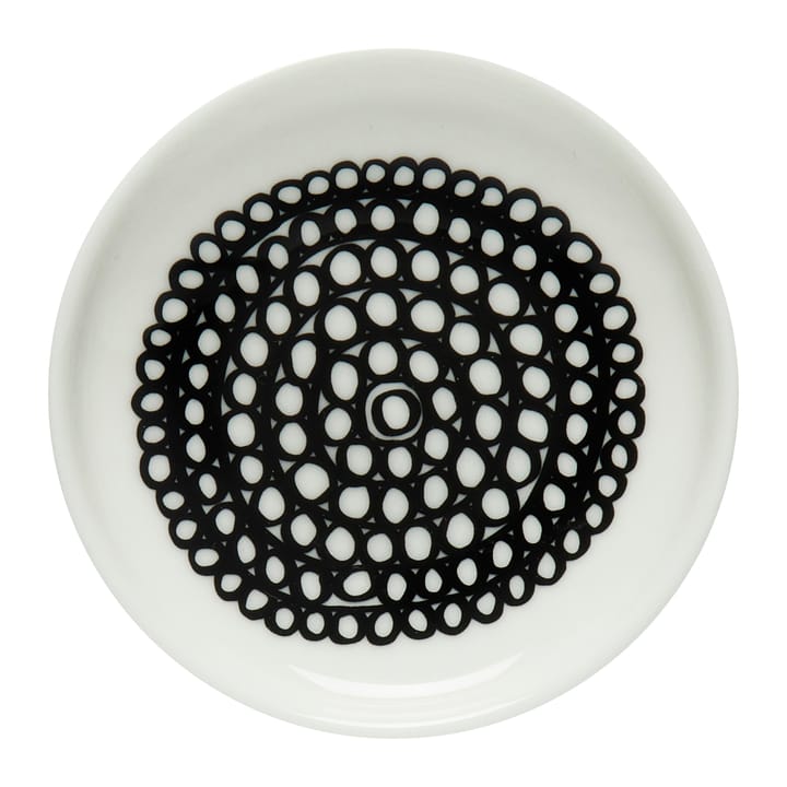 Plato Siirtolapuutarha 8,5 cm - negro-blanco - Marimekko