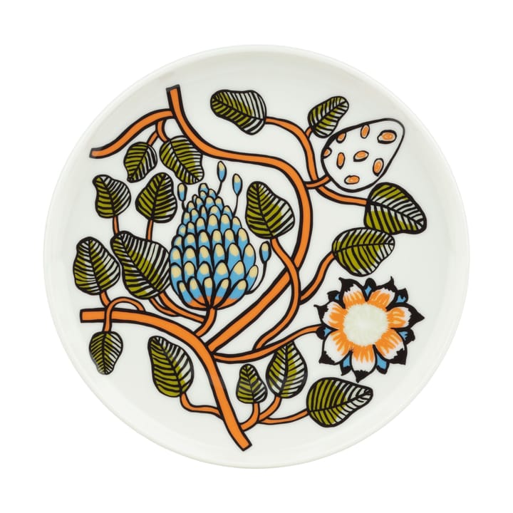 Plato Tiara Ø20 cm - Blanco - Marimekko