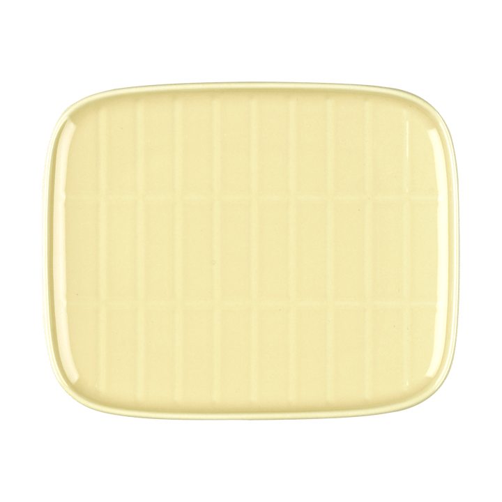 Plato Tiiliskivi 12x15 cm - Butter yellow - Marimekko