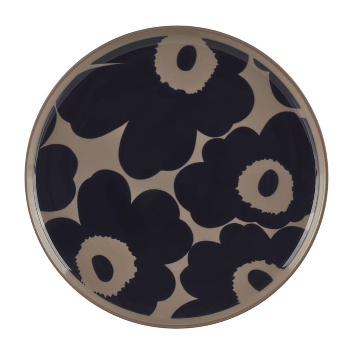 Plato Unikko Ø20 cm - Tierra-azul oscuro - Marimekko