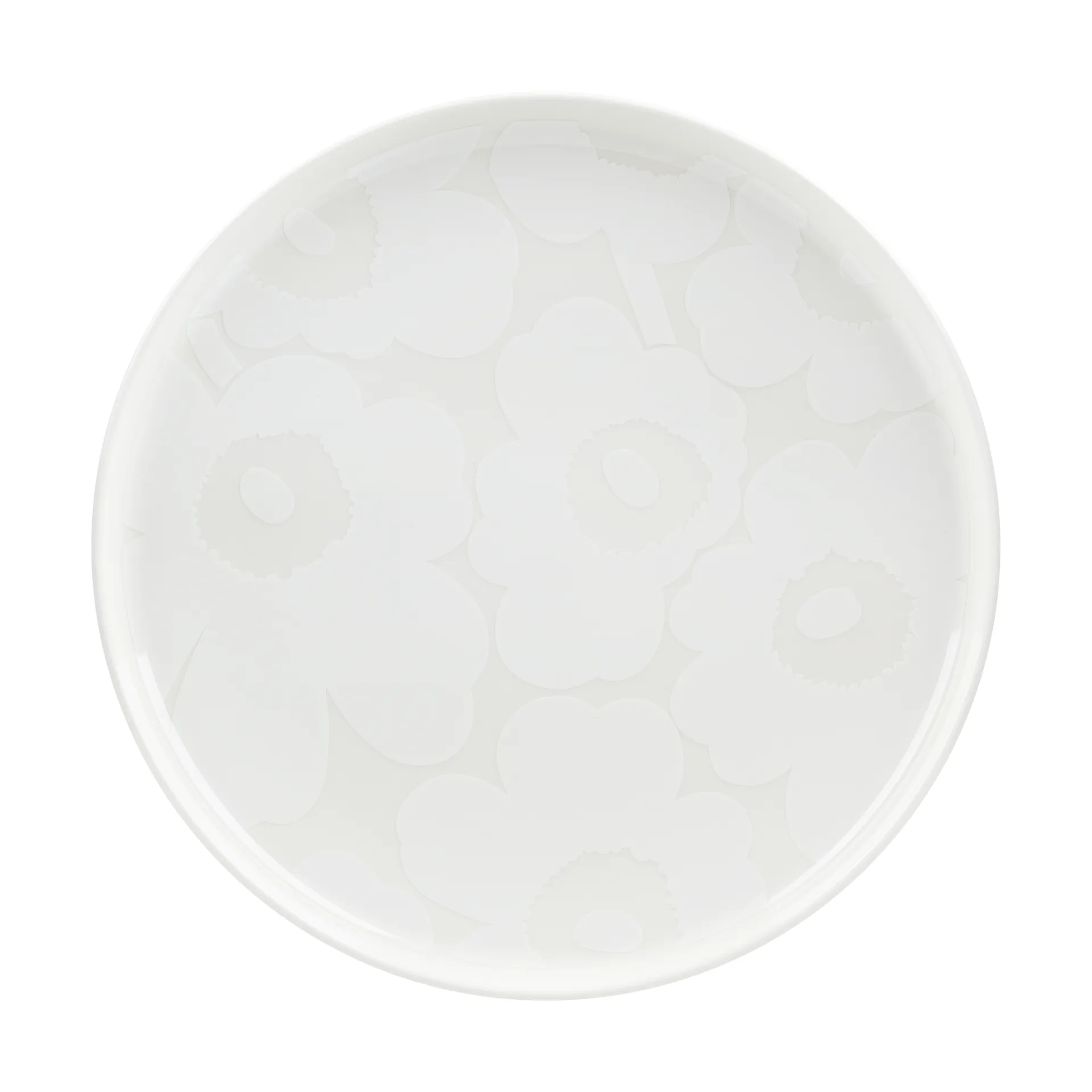 Plato Unikko Ø25 cm, White Marimekko