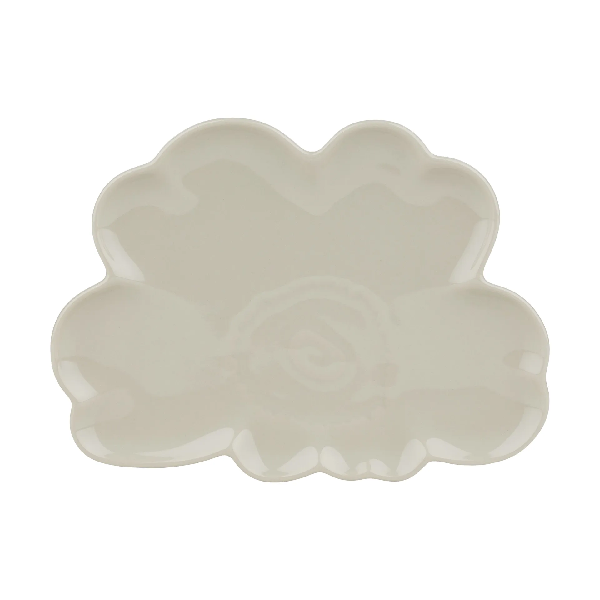 Plato Unikko shape 19 cm, Stoneware Marimekko