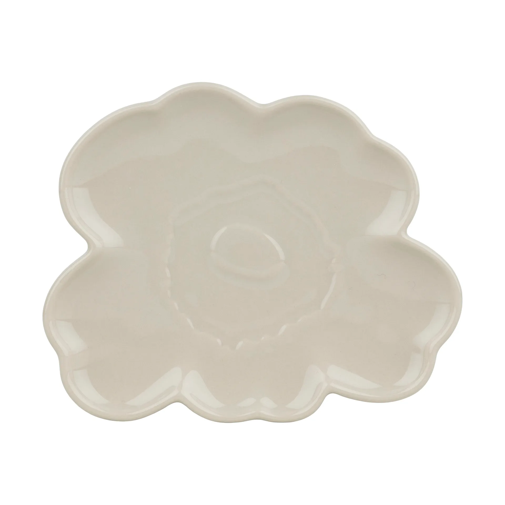 Plato Unikko shape 19 cm, Stoneware Marimekko