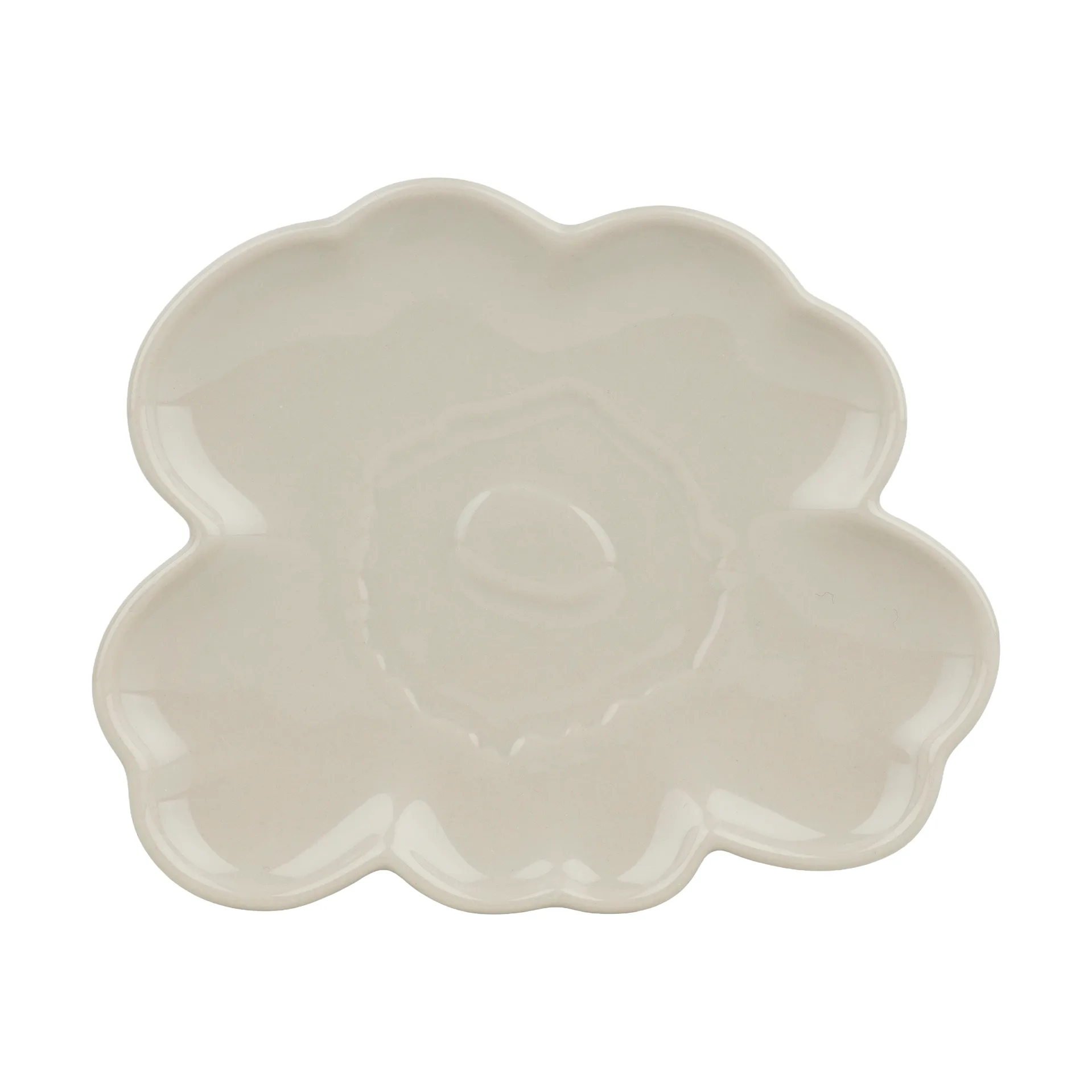 Plato Unikko shape 19 cm, Stoneware Marimekko