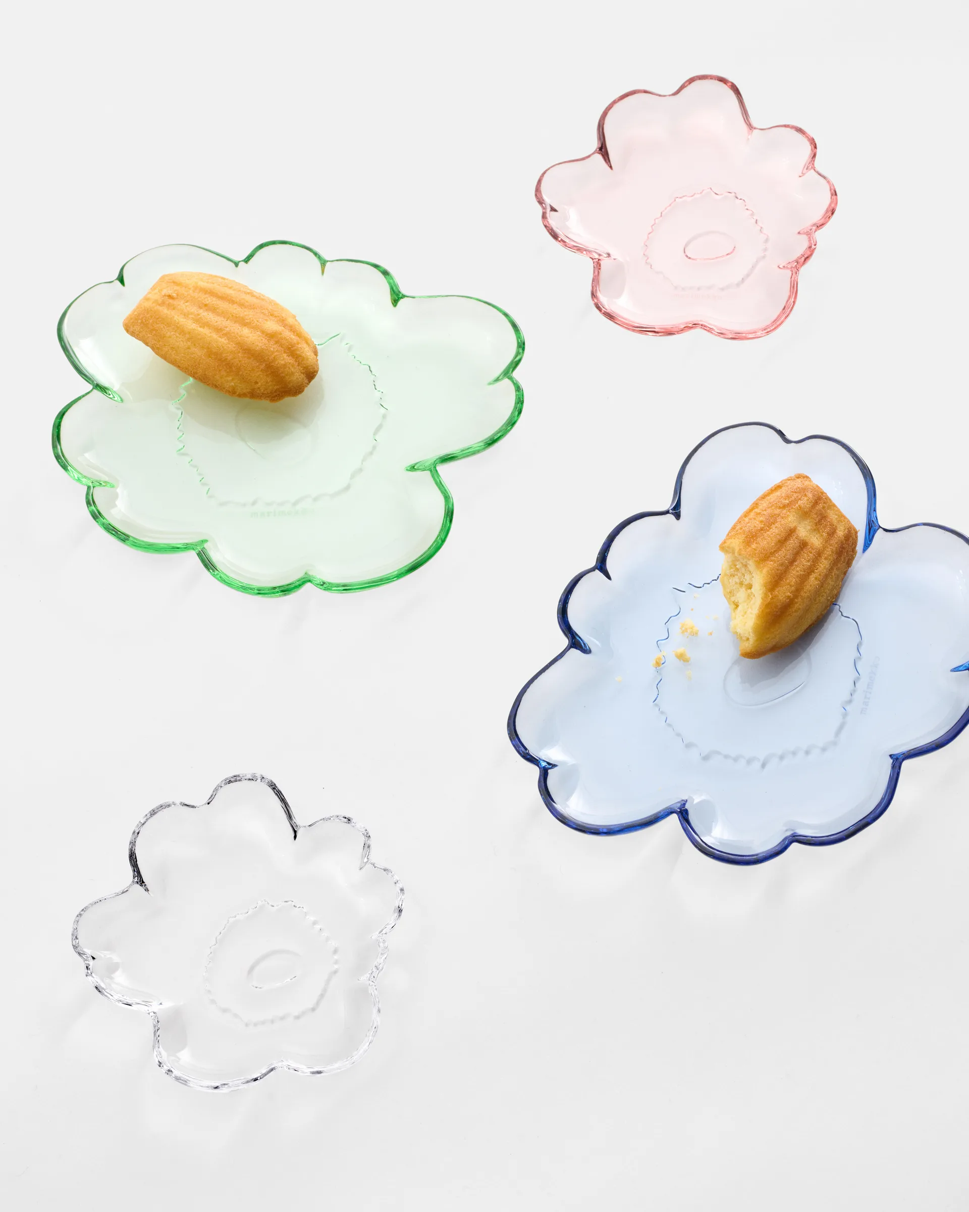 Plato Unikko Shape 20 cm, Green Marimekko