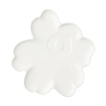 Plato Unikko Shape 20 cm - White - Marimekko