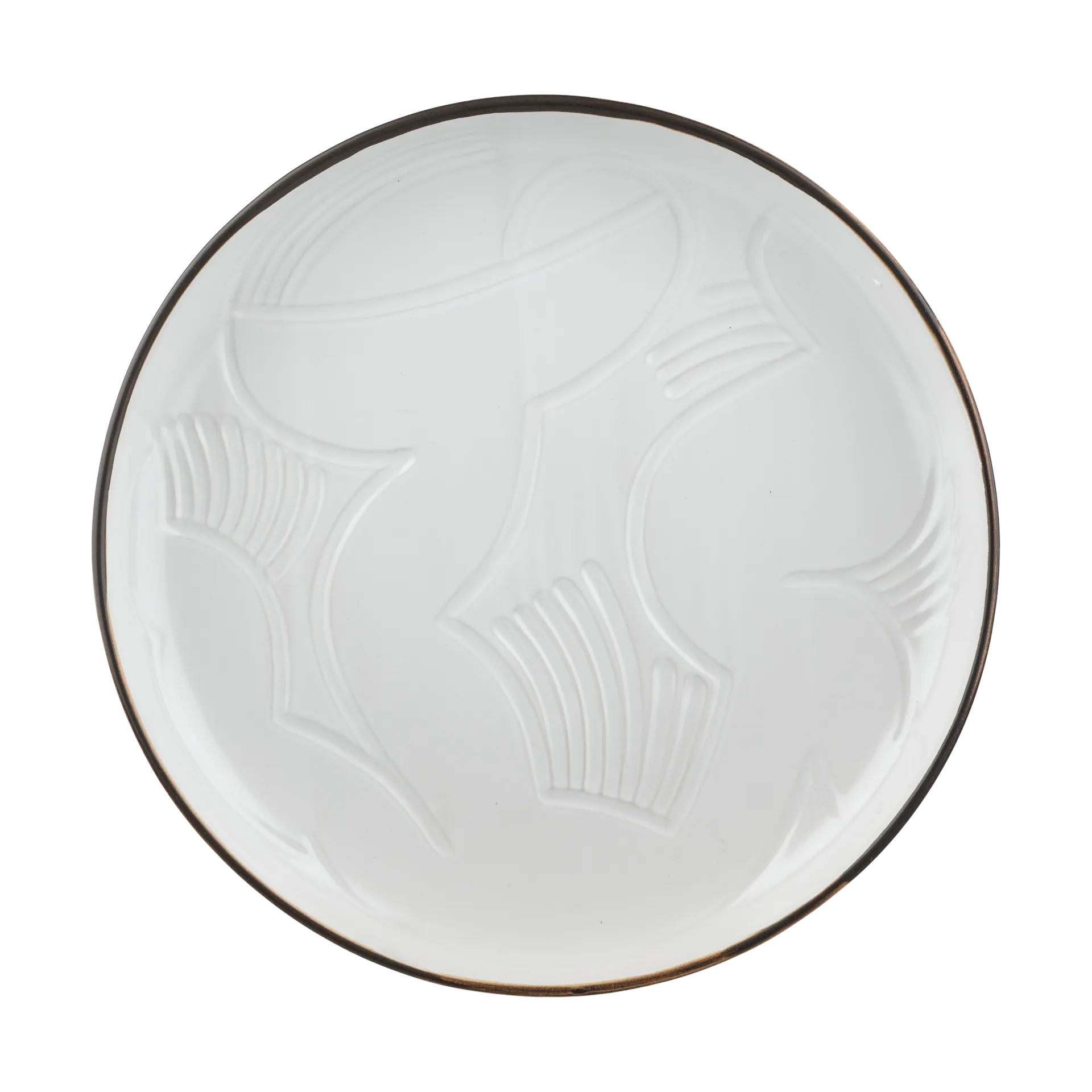 Plato Vildmo Ø32 cm, Terra-white Marimekko