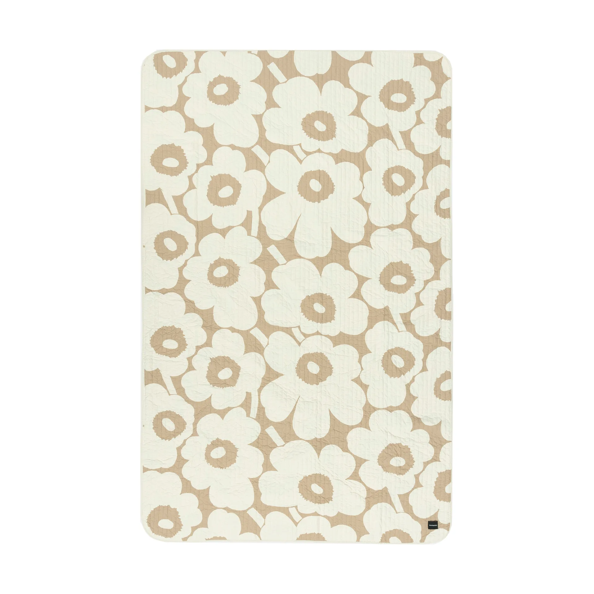 Sábana Unikko 160x260 cm, Linen-off white Marimekko