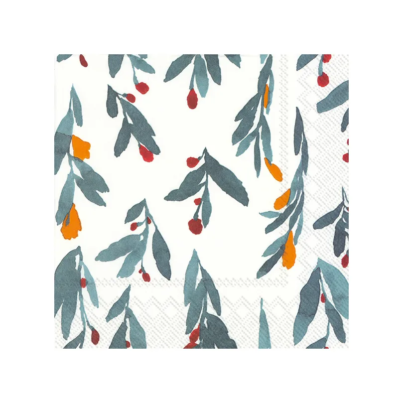 Servilleta Hyhmä 33x33 cm, set de 20, Grey Marimekko