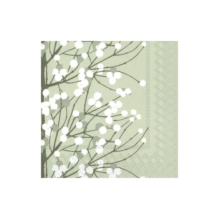 Servilleta Lumimarja 33x33 cm, set de 20 - Gris - Marimekko