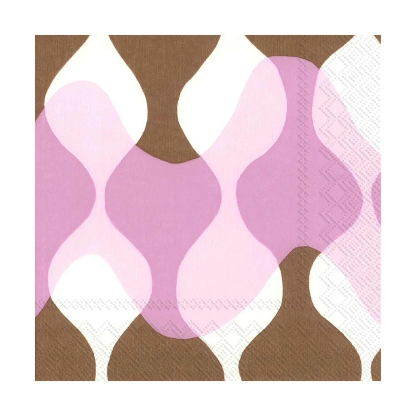 Servilletas Lokki pergola 33x33 cm, 20-pack, Rose Marimekko