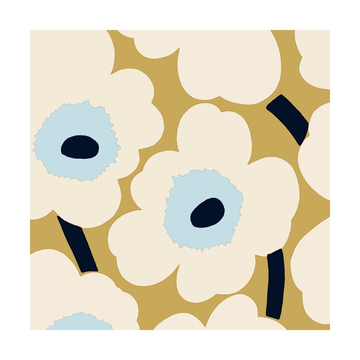 Servilletas Unniko 33x33 cm, 20-pack - Beige-Blue - Marimekko