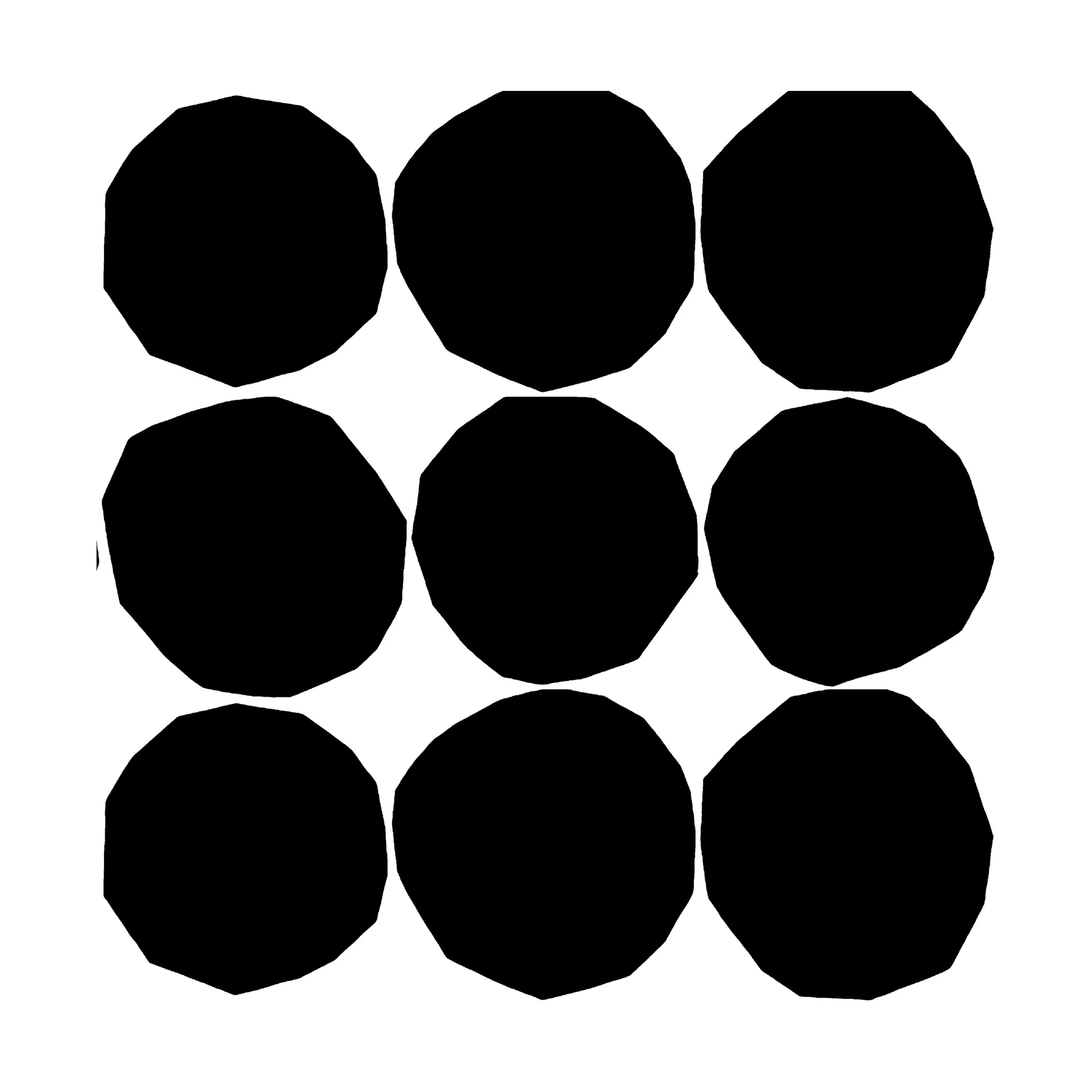 Servilletas Unniko 33x33 cm, 20-pack, Black-White Marimekko
