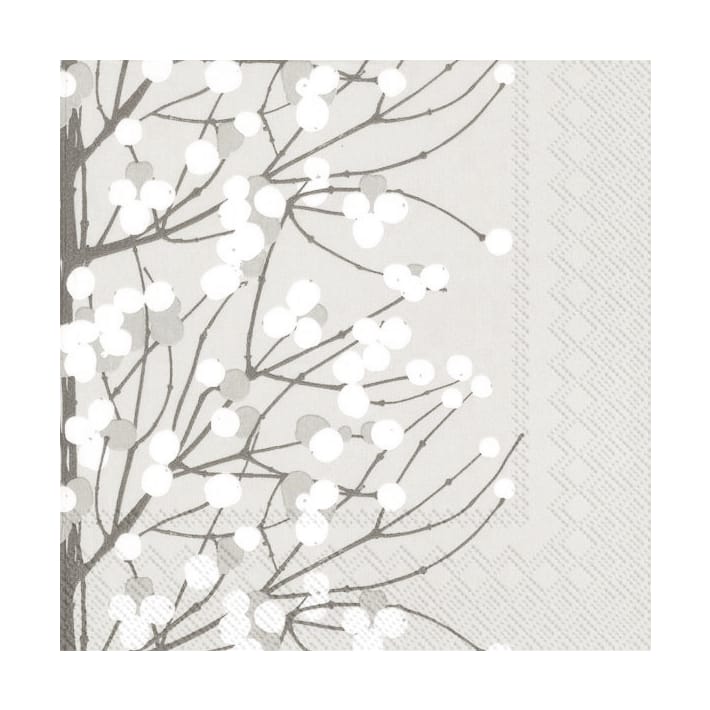 Servilletas Unniko 33x33 cm, 20-pack - Gris - Marimekko