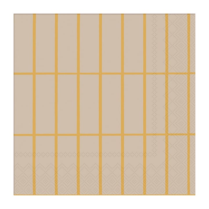 Servilletas Unniko 33x33 cm, 20-pack - Linen-gold - Marimekko