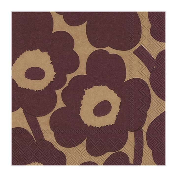 Servilletas Unniko 33x33 cm, 20-pack - Linen-Mesaeaux - Marimekko