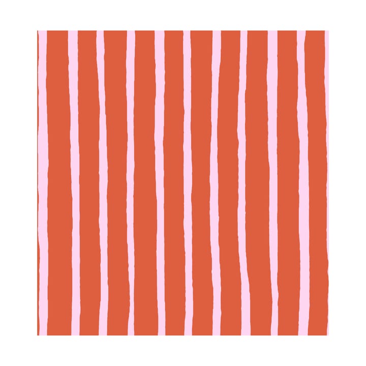 Servilletas Unniko 33x33 cm, 20-pack - Orange-Pink - Marimekko