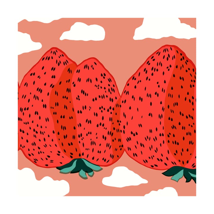 Servilletas Unniko 33x33 cm, 20-pack - Red - Marimekko