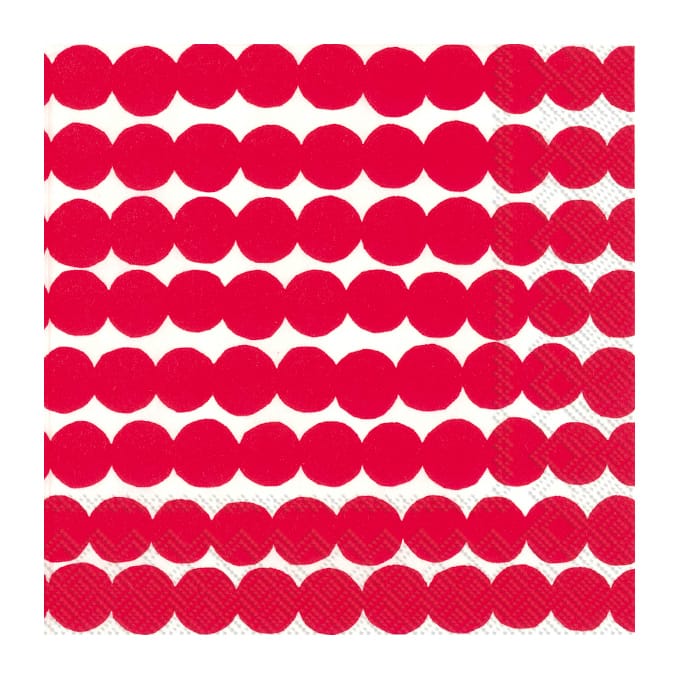 Servilletas Unniko 33x33 cm, 20-pack - rojo - Marimekko