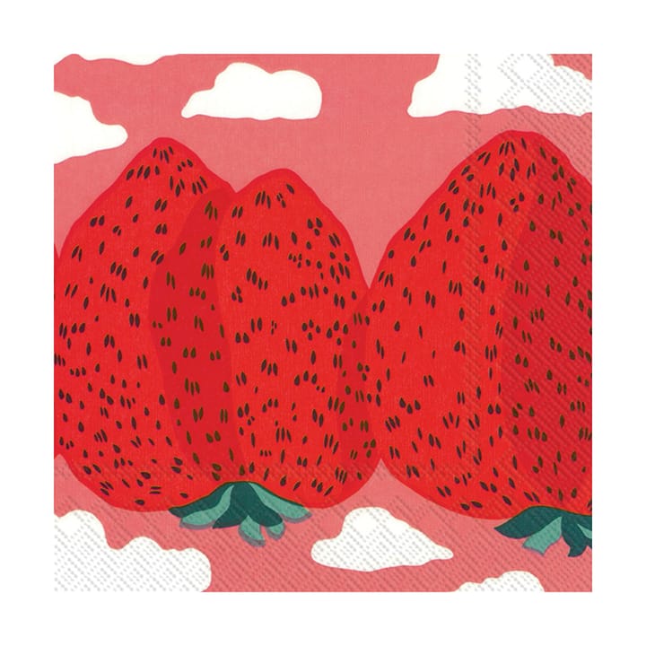 Servilletas Unniko 33x33 cm, 20-pack - Rose - Marimekko