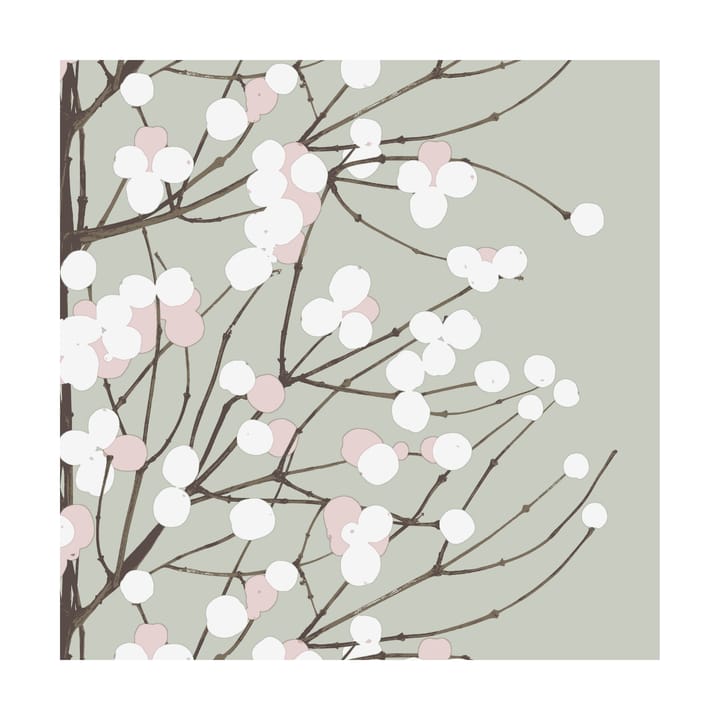 Servilletas Unniko 33x33 cm, 20-pack - Sage - Marimekko