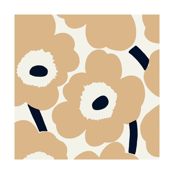 Servilletas Unniko 33x33 cm, 20-pack - Sand-brown - Marimekko
