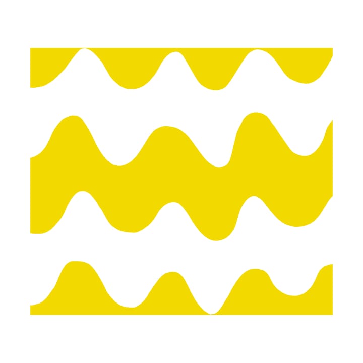 Servilletas Unniko 33x33 cm, 20-pack - Yellow - Marimekko