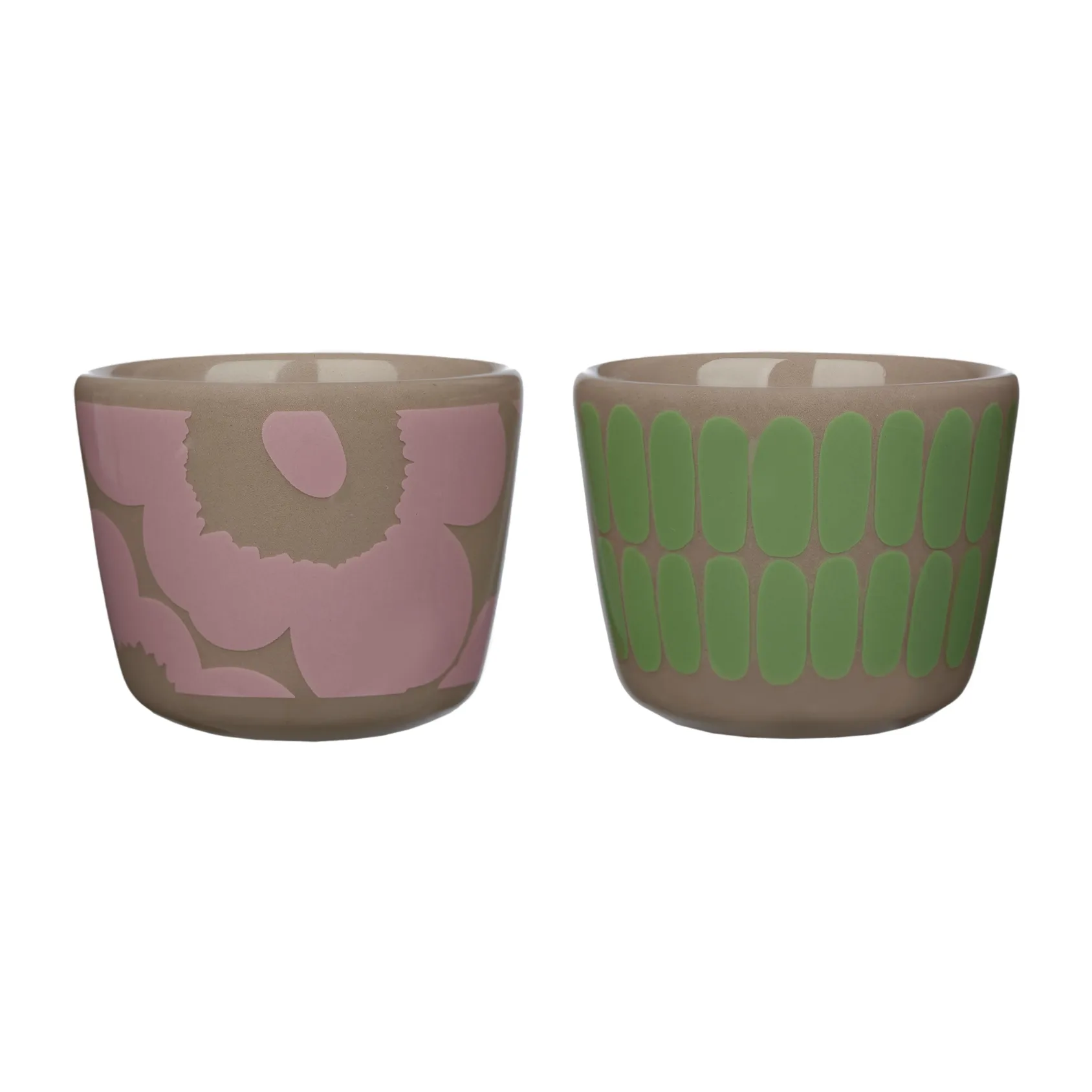 Set de 2 hueverasAlku, Terra-menta-rosa Marimekko